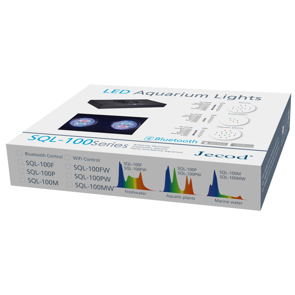 Jecod SQL-100MW Meerwasser LED Leuchte